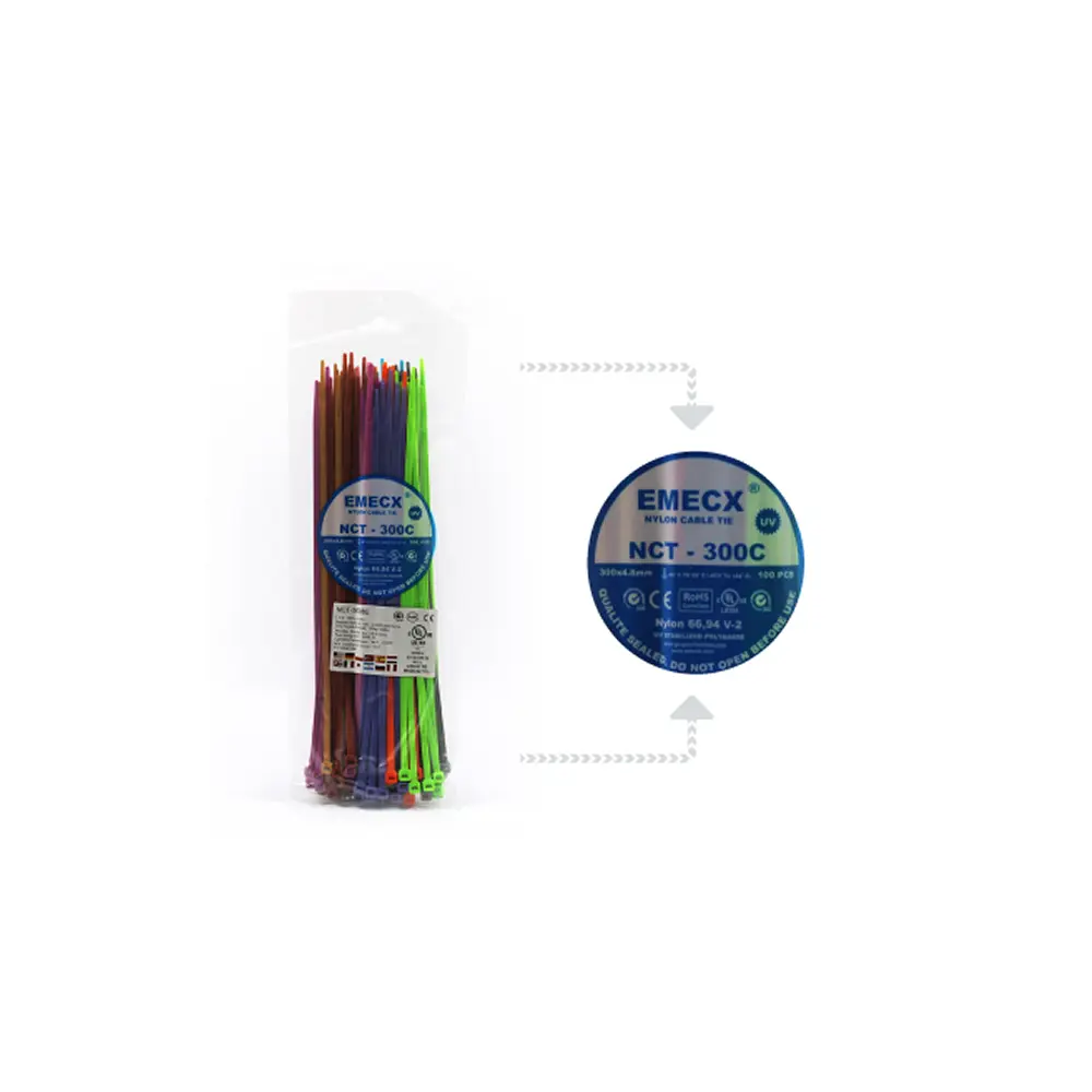 Cintillo 10 Colores 200mm X 4.8mm