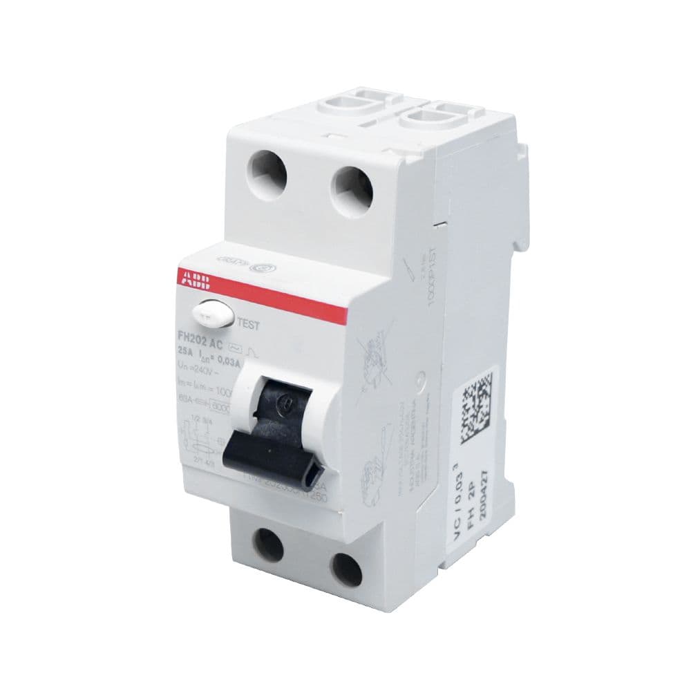 Interruptor diferencial 2x25A 30mA 230V AC