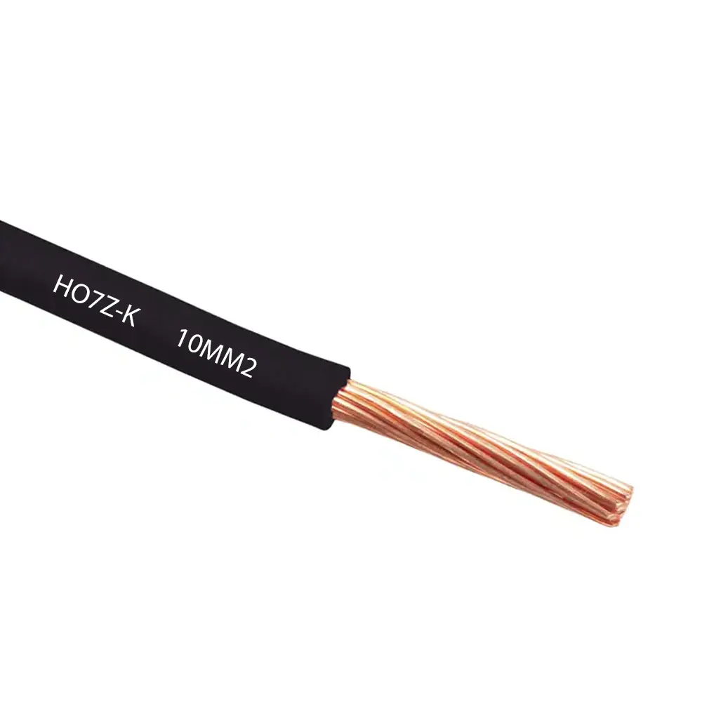 CABLE CONTROL SIN PANTALLA 0.75MM2 H07Z-K NEGRO