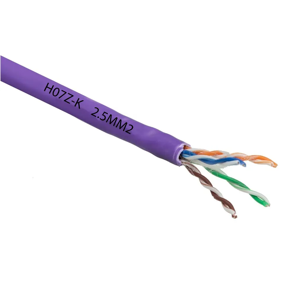 CABLE CONTROL SIN PANTALLA 2.5MM2 H07Z-K VIOLETA