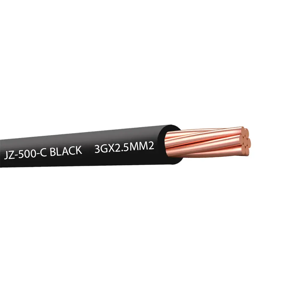 CABLE CONTROL SIN PANTALLA 3G2.5MM2 JZ-500-C BLACK
