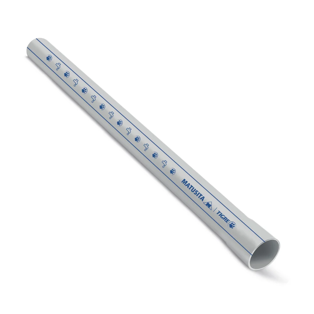 TUBO PVC AGUA S/R CLASE 10 5M MATUSITA