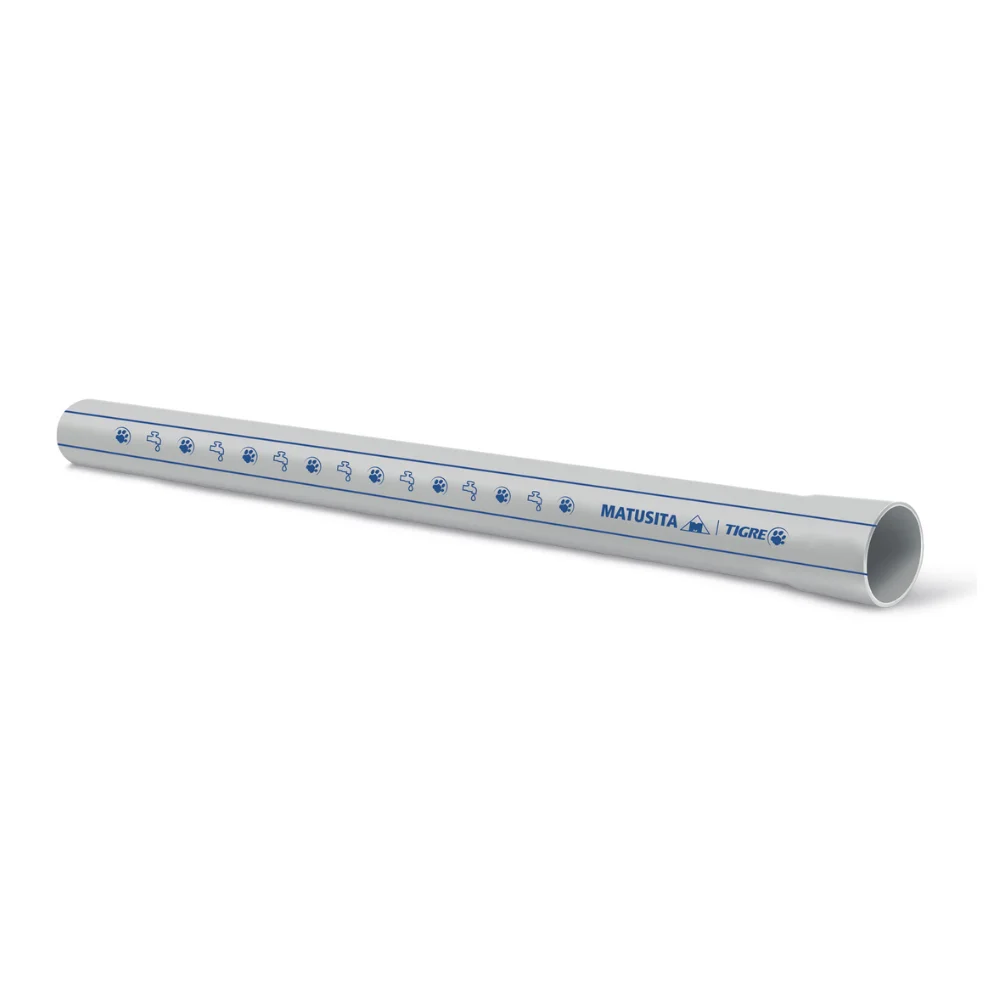 TUBO PVC AGUA S/R CLASE 7.5 5M Matusita